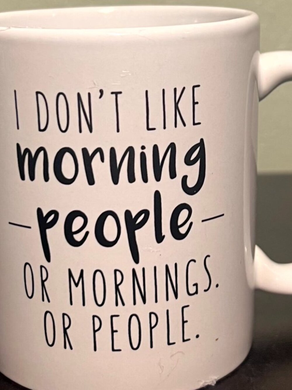 Tekoware Funny Sarcastic Antisocial Quote Coffee Cup Mug 12 oz Novelty